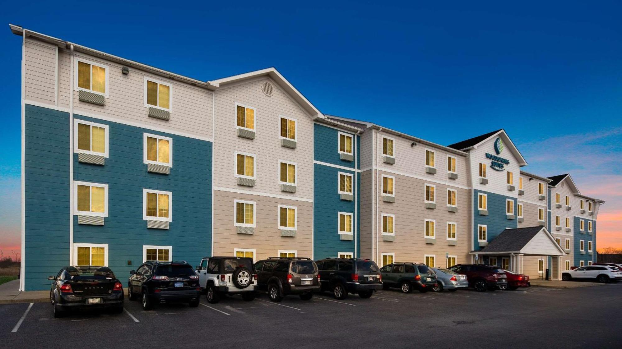Woodspring Suites Evansville Exteriör bild